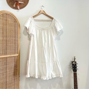 ARULA White Mini Dress